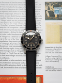 Loopless FKM Rubber Strap in Black - Nomad Watch Works SG