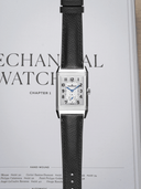 MTO Epsom Leather Strap in Black for Jaeger-LeCoultre Reverso