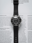 Iso FKM Rubber Strap in Black for Omega Seamaster 300m - Nomad Watch Works SG