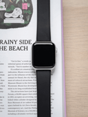 TrimFIT Sports FKM Rubber Strap in Black for Apple Watch