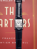 MTO Crocodile Leather Strap in Blue (Non-Glossy)