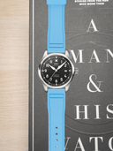 Pilot FKM Rubber Strap in Blue