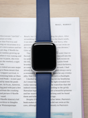 TrimFIT Sports FKM Rubber Strap in Navy for Apple Watch