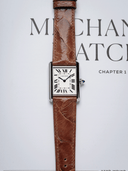 MTO Ostrich Leather Strap in Brandy
