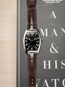 MTO Crocodile Leather Strap in Brown (Semi-Glossy) for Frank Muller Casablanca