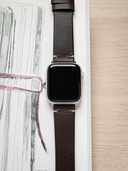Vintage Horween Chromexcel Leather Strap in Brown for Apple Watch