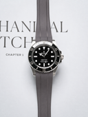 TrimFIT Sports FKM Rubber Strap in Brown for Rolex Submariner