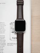 Classic Horween Chromexcel Leather Strap in Brown for Apple Watch