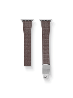 TrimFIT Mosaic FKM Rubber Strap in Brown for Apple Watch