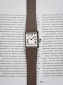 TrimFIT Mosaic FKM Rubber Strap in Brown for Cartier Tank