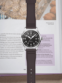 Pilot FKM Rubber Strap in Brown