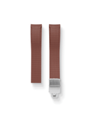 TrimFIT Curve Canvas Pattern FKM Rubber Strap in Brown
