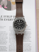 Sports FKM Rubber Strap in Brown for AP Royal Oak