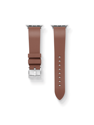 Classic FKM Rubber Strap in Brown for Apple Watch