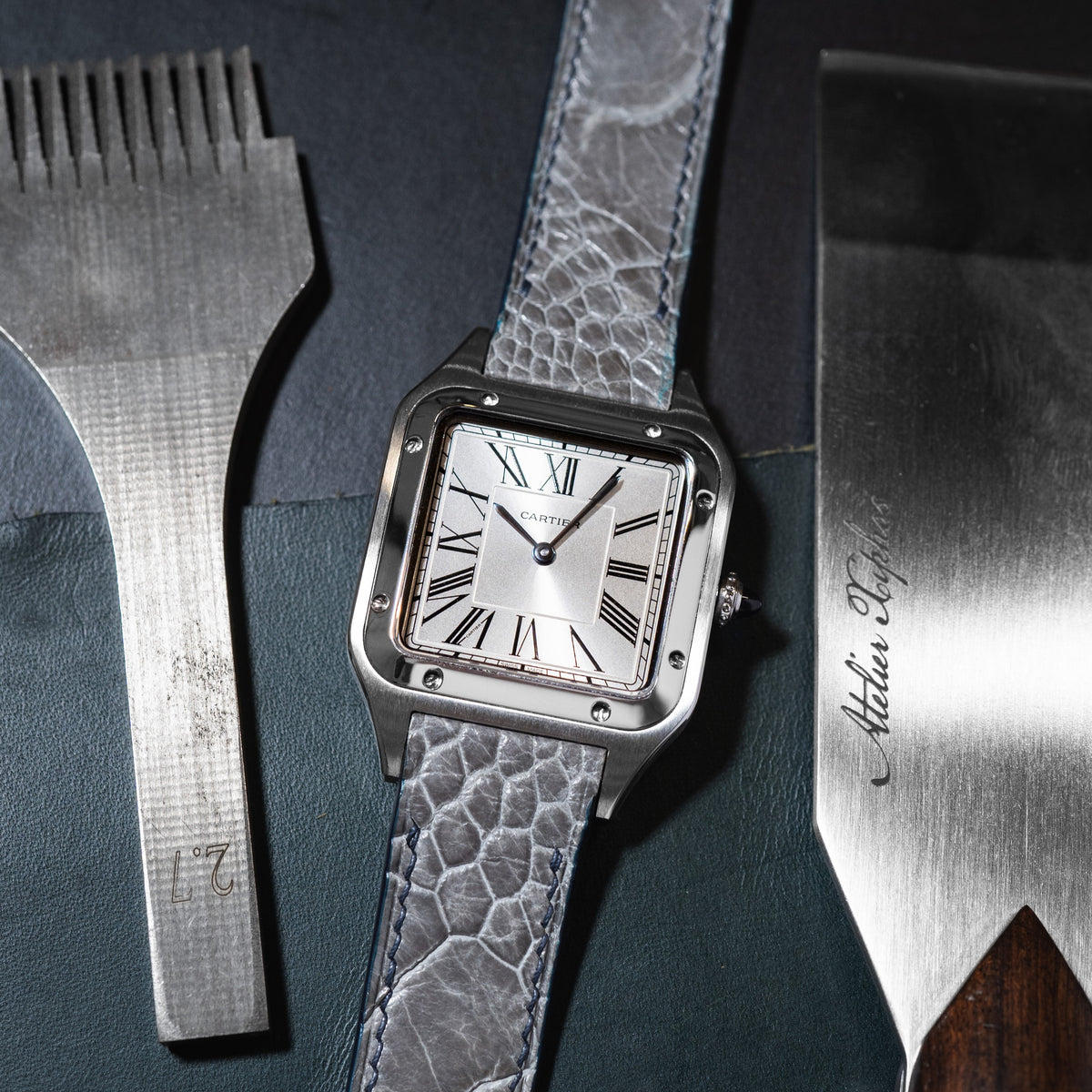 Custom Watch Strap for Cartier Santos Dumont - Nomad Watch Works SG