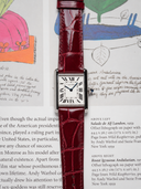MTO Crocodile Leather Strap in Burgundy (Glossy)