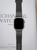 Classic FKM Rubber Strap in Black for Apple Watch Ultra