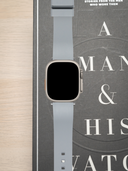 Classic FKM Rubber Strap in Grey for Apple Watch Ultra