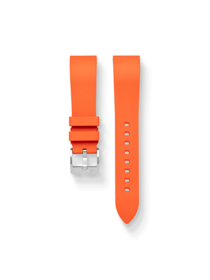 Classic FKM Rubber Strap in Orange for Apple Watch Ultra