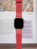 Classic FKM Rubber Strap in Red for Apple Watch Ultra