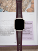Classic Horween Chromexcel Leather Strap in Brown for Apple Watch Ultra