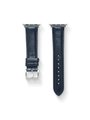 Classic Horween Chromexcel Leather Strap in Navy for Apple Watch Ultra