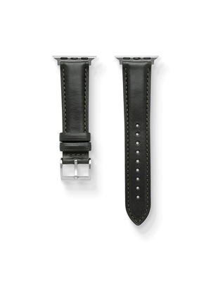 Classic Horween Chromexcel Leather Strap in Olive for Apple Watch Ultra