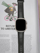 Classic Horween Chromexcel Leather Strap in Olive for Apple Watch Ultra