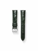MTO Ostrich Leather Strap in Green