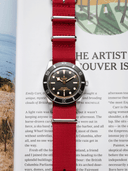 Premium Nato Strap in Red