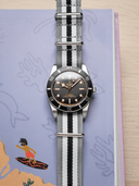 Premium Nato Strap in Regimental Black