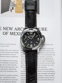 MTO Ostrich Leather Strap in Dark Brown for Panerai