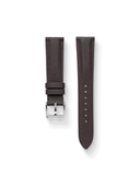 MTO Epsom Leather Strap in Dark Brown for Frank Muller Casablanca