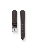 MTO Epsom Leather Strap in Dark Brown for Cartier Ballon Bleu
