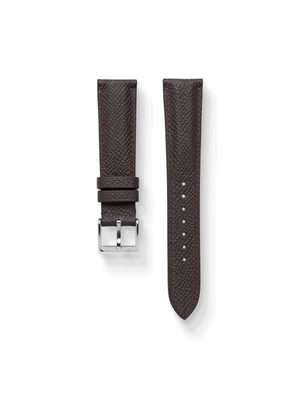MTO Epsom Leather Strap in Dark Brown for Jaeger-LeCoultre Reverso