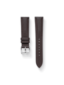 MTO Epsom Leather Strap in Dark Brown for Jaeger-LeCoultre Reverso