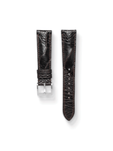 MTO Ostrich Leather Strap in Dark Brown for Jaeger-LeCoultre Reverso
