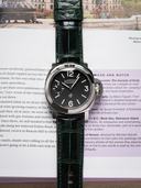 MTO Crocodile Leather Strap in Dark Green (Semi-Glossy) for Panerai