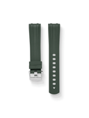 Iso FKM Rubber Strap in Green for Omega Seamaster 300m - Nomad Watch Works SG
