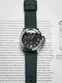 MTO Togo Leather Strap in Dark Green for Panerai