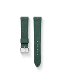 MTO Epsom Leather Strap in Dark Green for Cartier Santos de Cartier