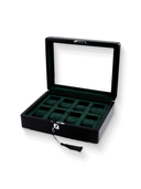 Monad Legacy Black Watch Box in Green (8 Slots)