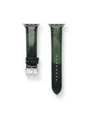 Classic LPA Camo Leather Strap in Green Camo for Apple Watch
