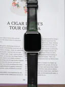 Classic LPA Camo Leather Strap in Green Camo for Apple Watch