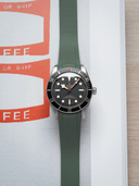 CTS Sports FKM Rubber Strap in Green for Tudor Black Bay 58 - Nomad Watch Works SG