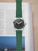 Pilot FKM Rubber Strap in Green