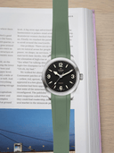 TrimFIT Sports FKM Rubber Strap in Green for Tudor Ranger 39