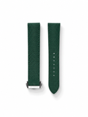 MTO Sailcloth FKM Rubber Strap in Green for Omega Speedmaster