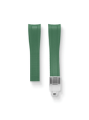 TrimFIT Sports FKM Rubber Strap in Green for Rolex Submariner