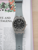 Sports FKM Rubber Strap in Grey for AP Royal Oak
